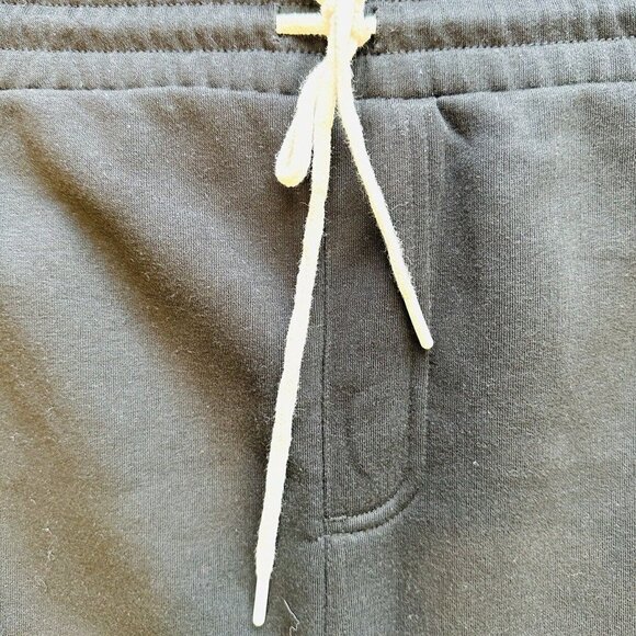 NWT SONOMA Women Lounge Drawstring Pockets Midthigh Black Shorts Plus Size 4X - Picture 2 of 8